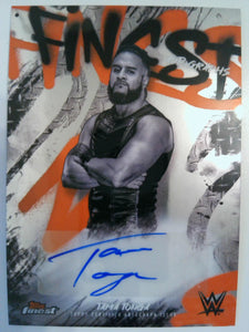 2025 Topps Finest WWE Tama Tonga Finest Auto FA-TNG