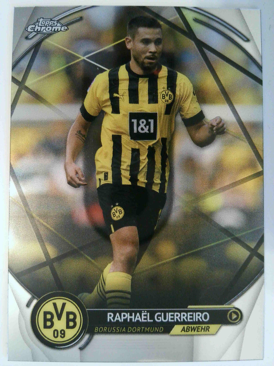 2022-23 Topps Chrome Borussia Dortmund 62/75 Raphael Guerreiro #BD-RG