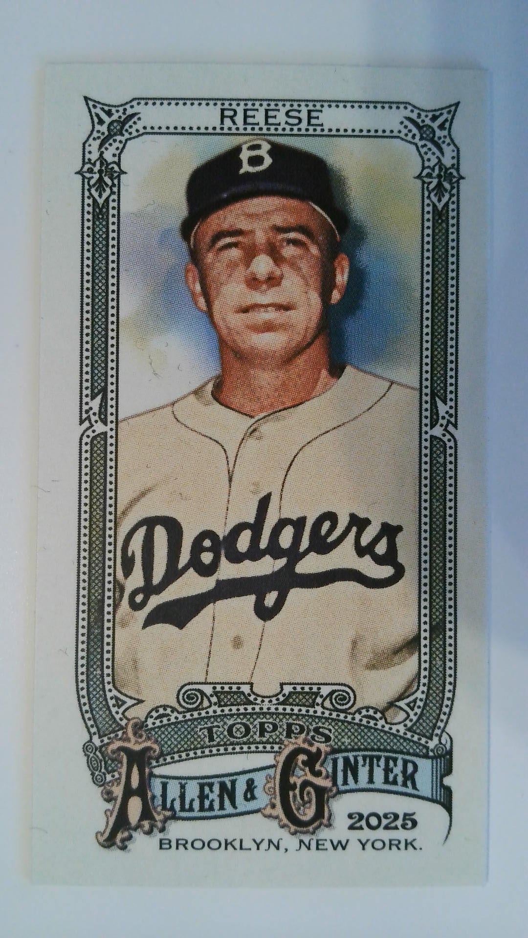 2025 Topps Allen & Ginter Mini Pee Wee Reese #340