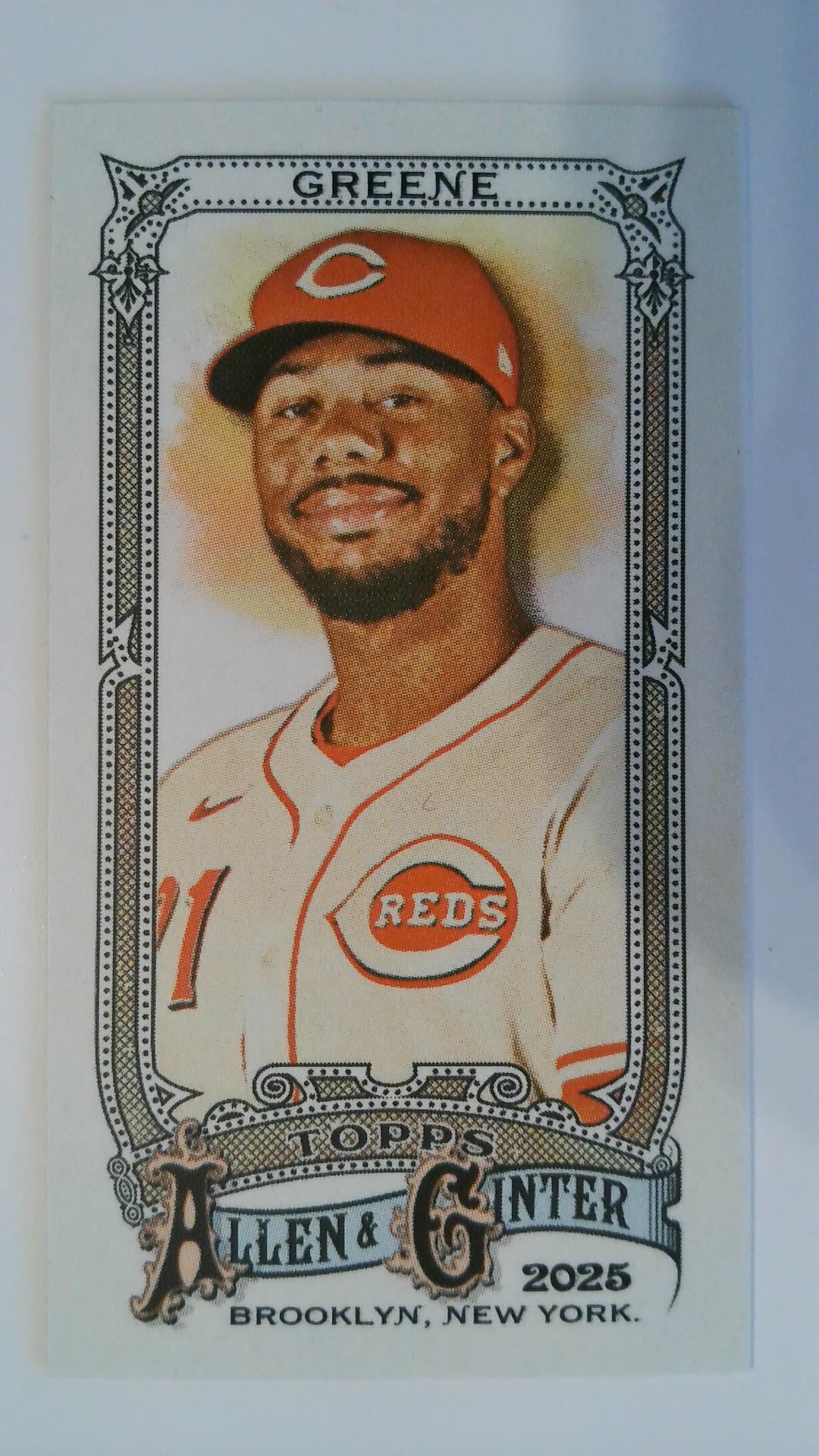 2025 Topps Allen & Ginter Mini Hunter Greene #188