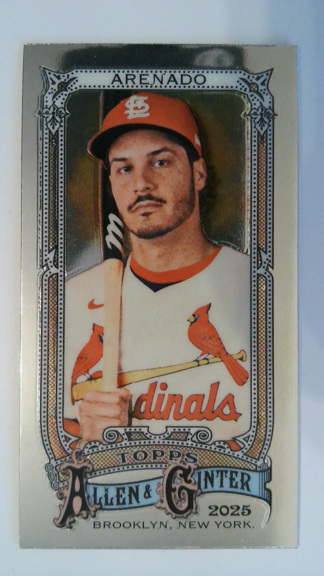 2025 Topps Allen & Ginter Mini Chrome Nolan Arenado #130