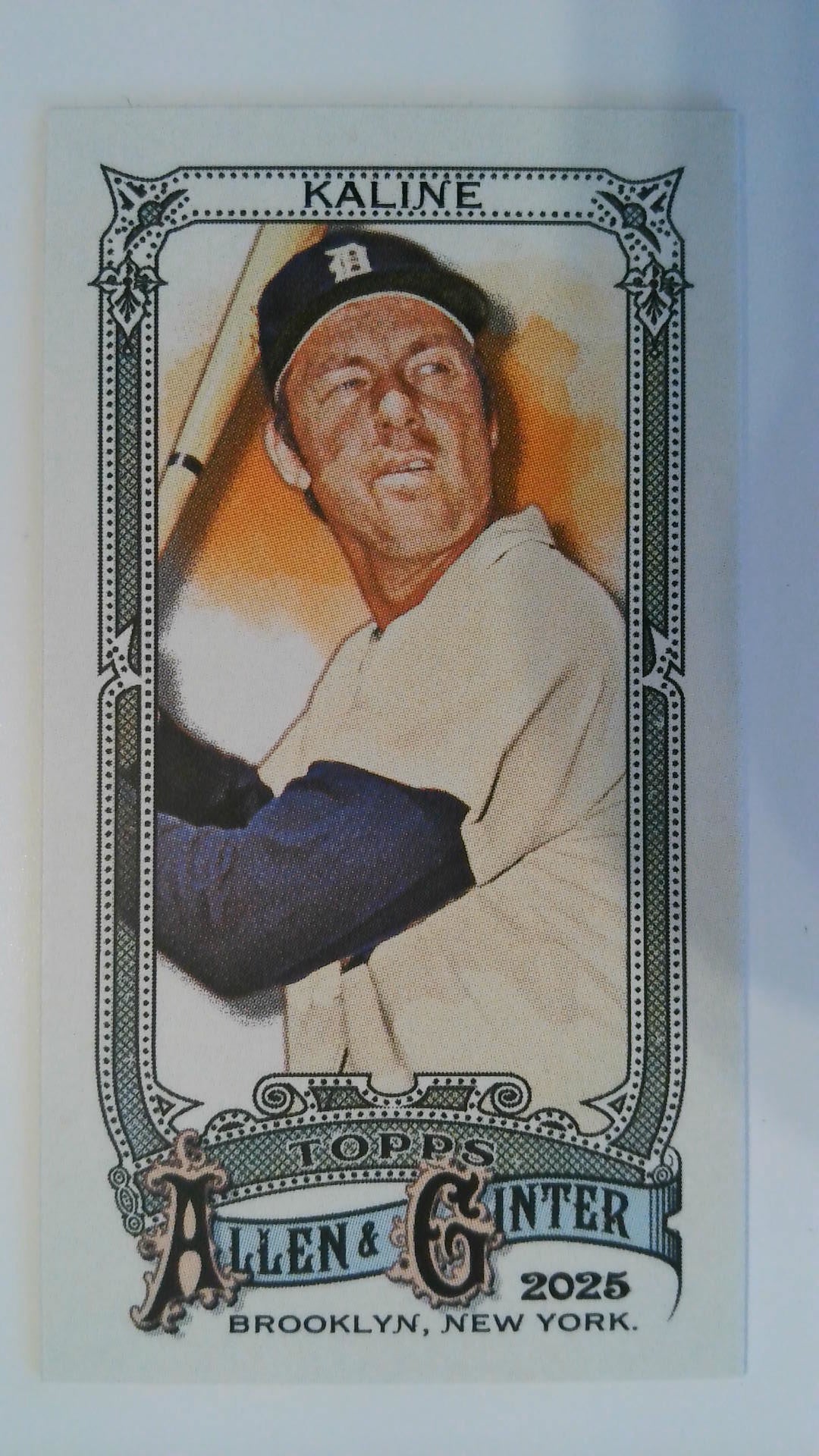2025 Topps Allen & Ginter Mini A&G back Al Kaline #68
