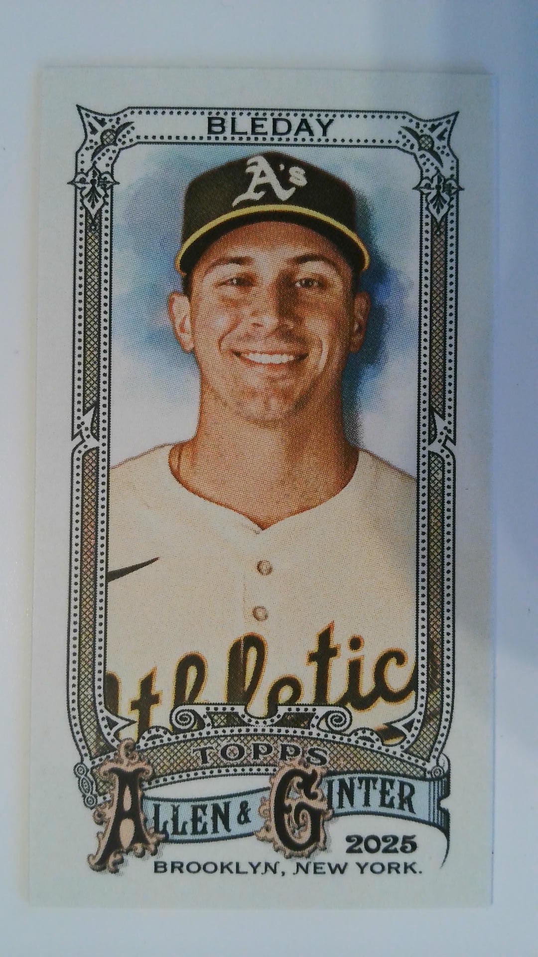 2025 Topps Allen & Ginter Mini JJ Bleday #166