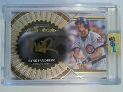 2023 Topps Five Star Five Star Golden Graphs Autographs 35/40 Ryne Sandberg #GG-RS