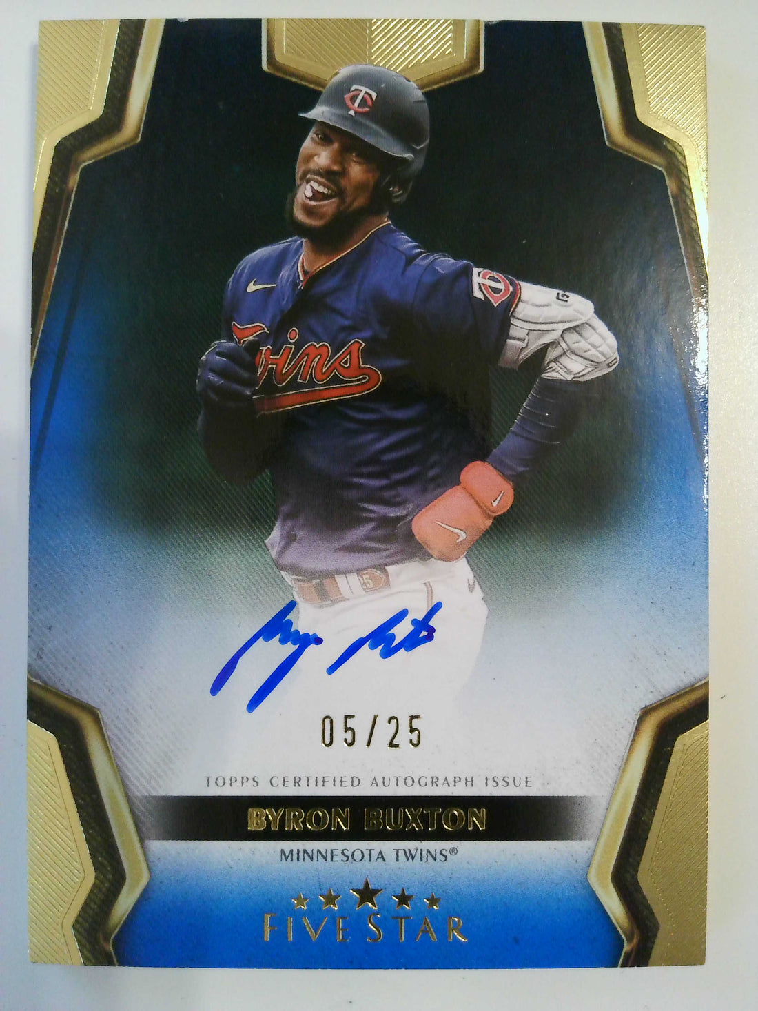 2024 Topps Five Star Blue 05/25 Byron Buxton #FSA-BB