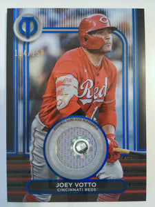 2024 Topps Tribute Stamp of Approval Relics Blue 114/150 Joey Votto #SOA-JV2