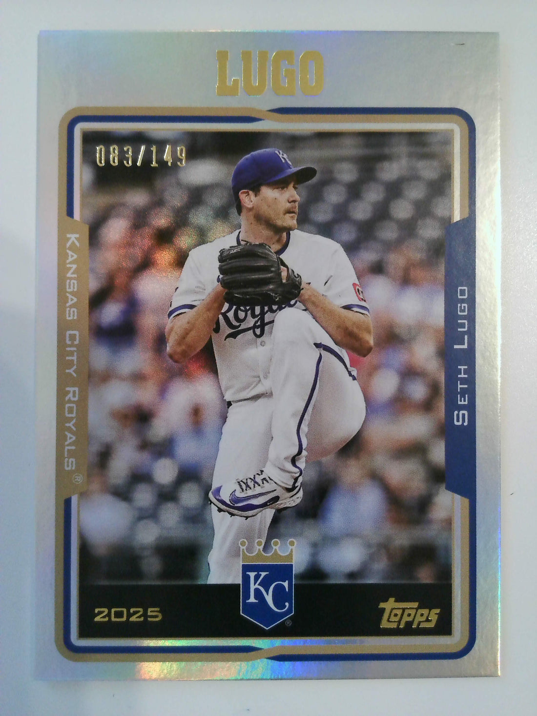 2025 Topps Archives Rainbow Foilboard 083/149 Seth Lugo #215