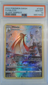 2022 Pokemon SWSH Silver Tempest FFA/Milotic #TG02 PSA 10
