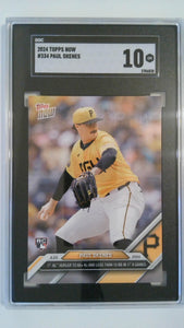 2024 Topps Now Paul Skenes #334 RC SGC 10
