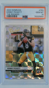 2022 Donruss The Rookies Kenny Pickett #TR1 RC PSA 10