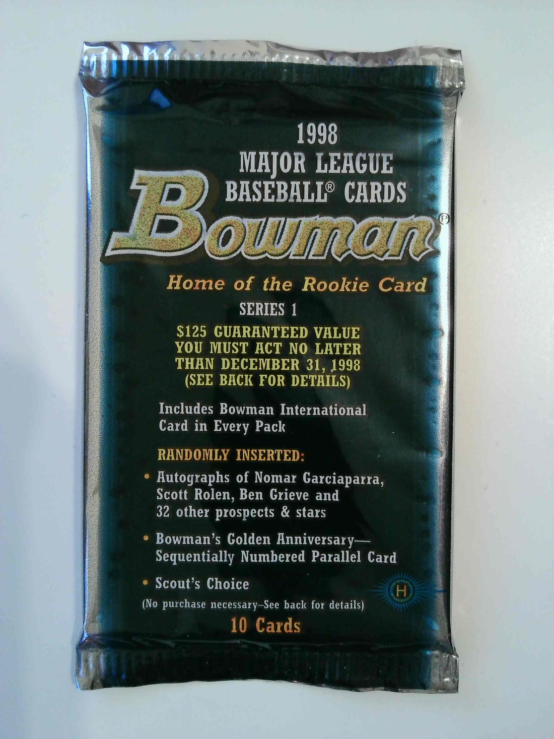 1998 Bowman Series 1 Pack (10 cards)
