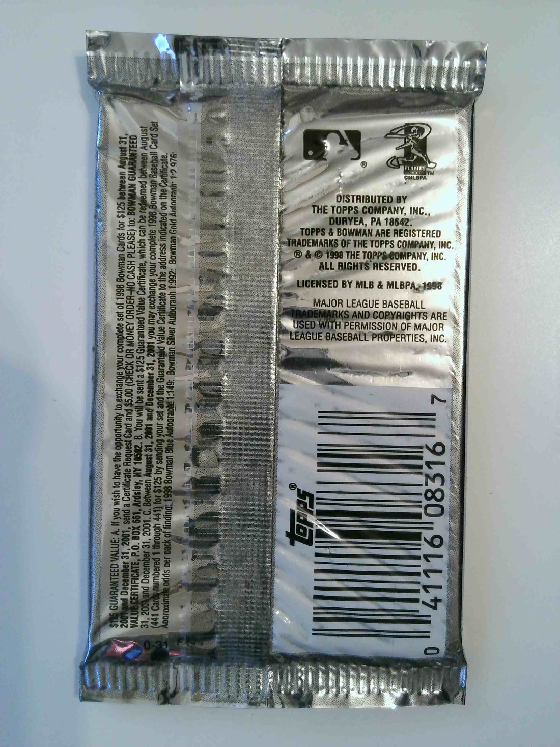 1998 Bowman Series 1 Pack (10 cards)