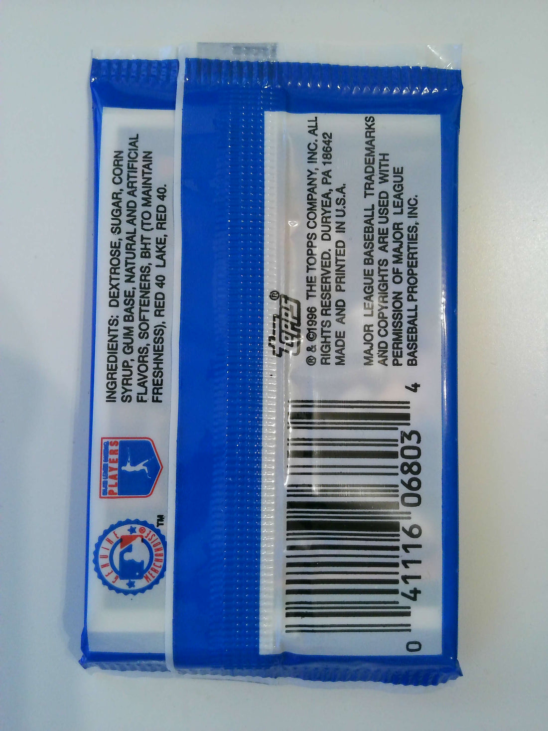 1996 Topps Bazooka Baseball Pack (5 cards)