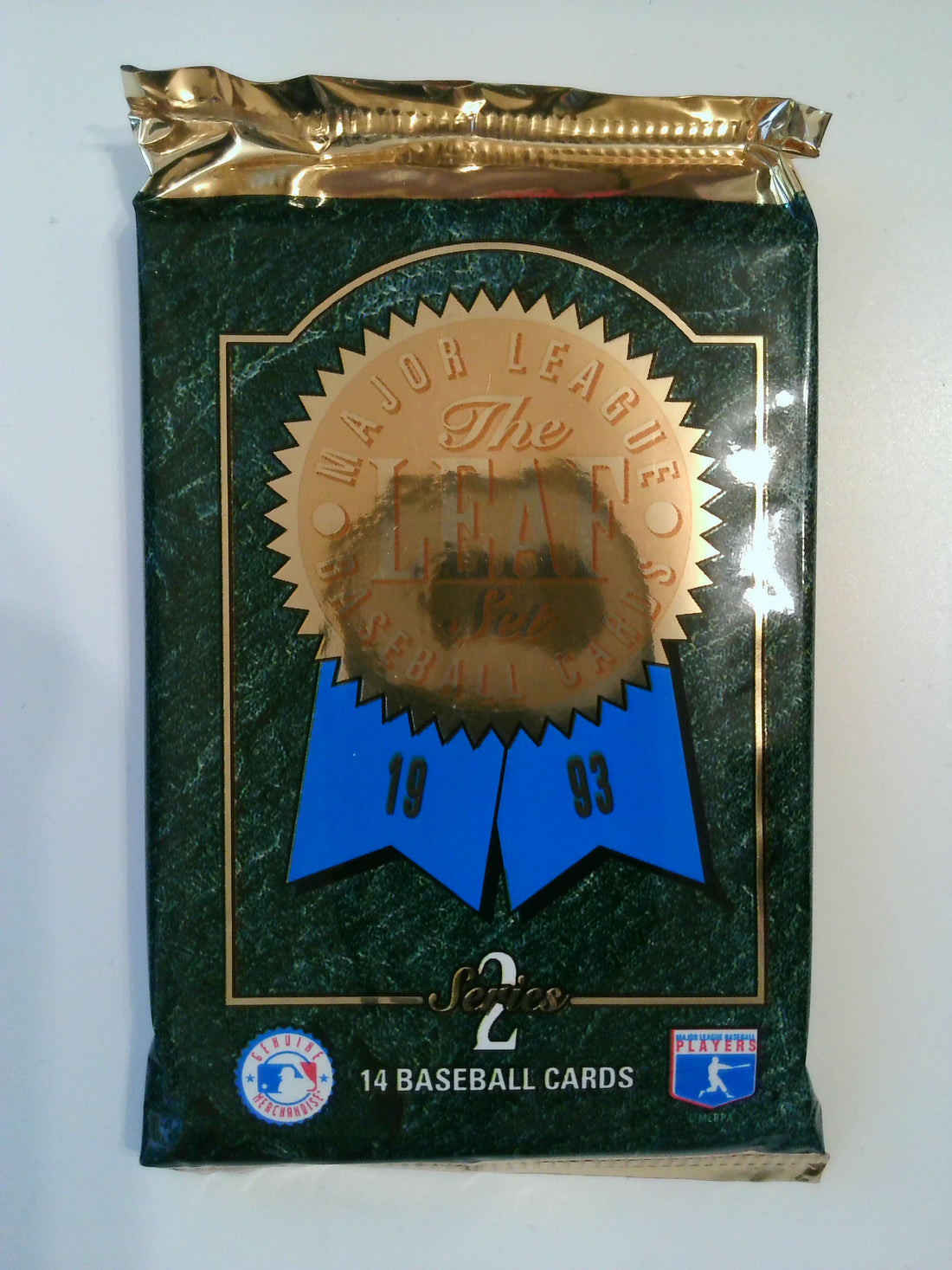 1993 Leaf Baseball Unopened Series 2 Pack (14 cards)