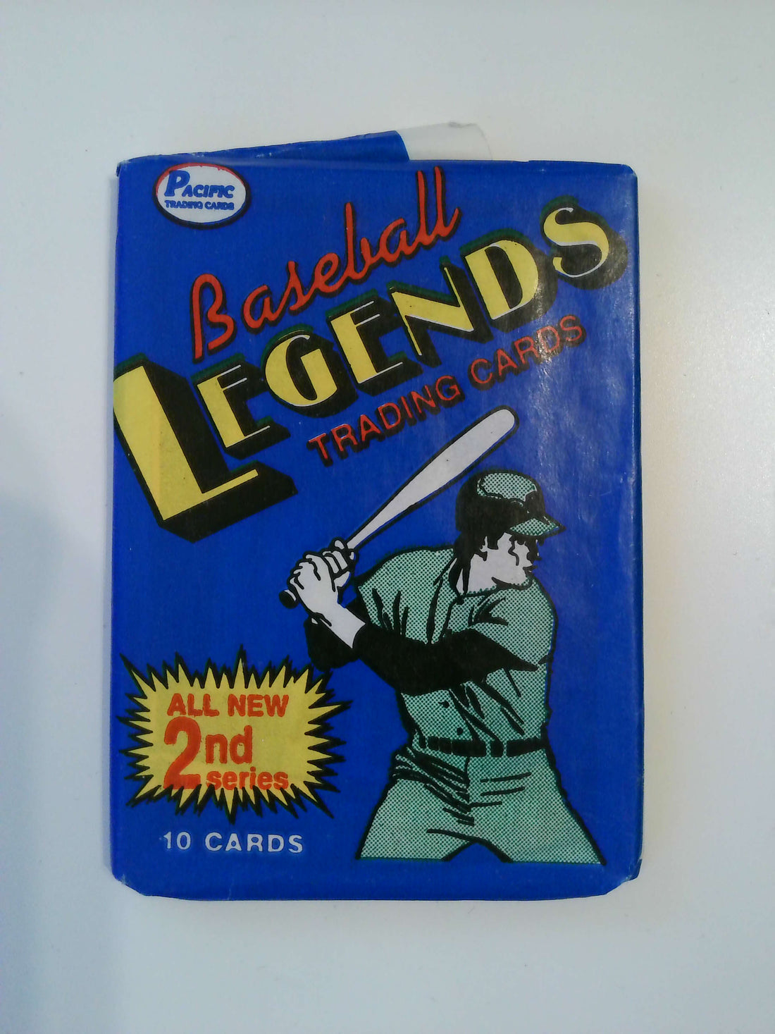 1989 Pacific Baseball Legends Unopened Series 2 Pack (10 cards)