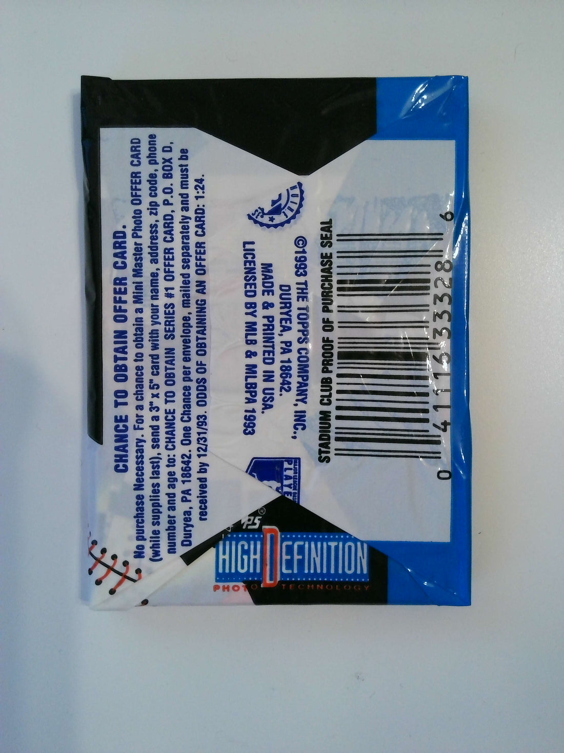 1993 Topps Stadium Club Series 2 Pack (14 cards)