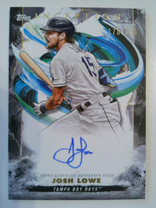 2023 Topps Inception Rookie & Emerging Stars Autographs 170/249 Josh Lowe #BRES-JL