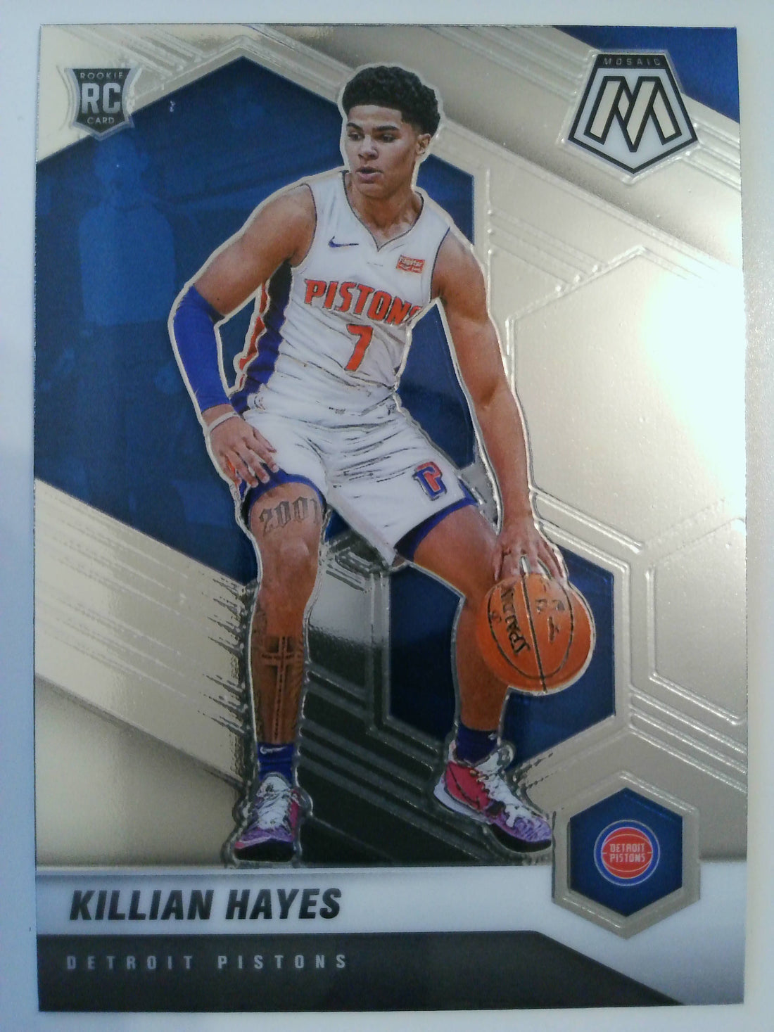 2020-21 Panini Mosaic Killian Hayes #222 RC