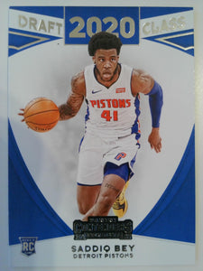 2020-21 Panini Contenders Draft Class Saddiq Bey #6 RC