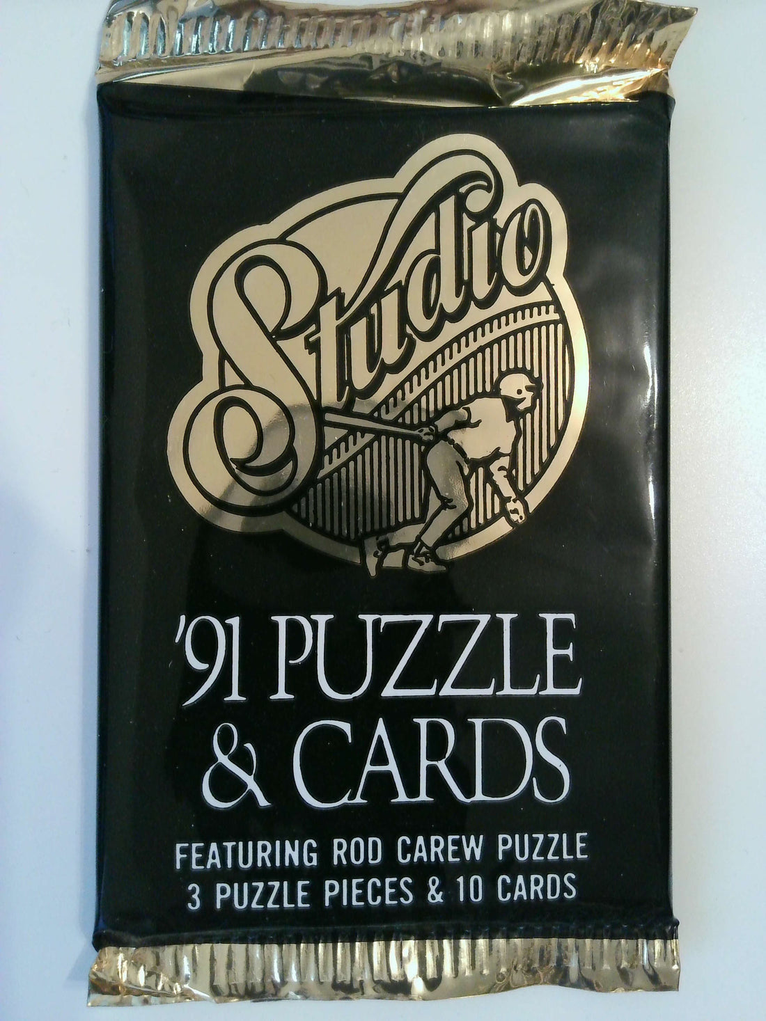 1991 Leaf Studio Baseball Unopened Pack (10 Cards)