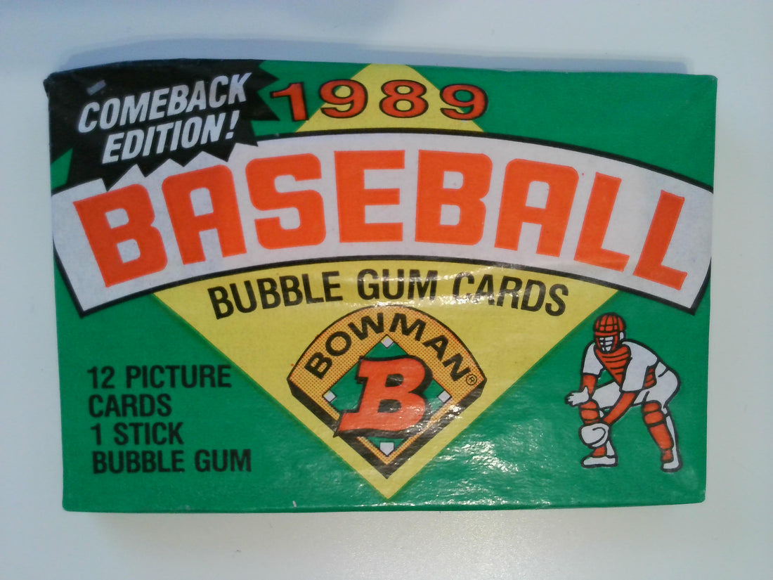 1989 Bowman Baseball Unopened Wax Pack (12 cards)