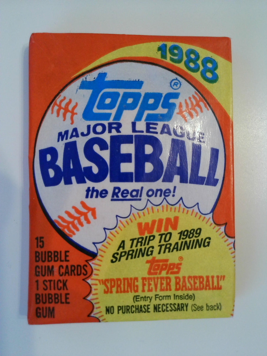 1988 Topps Baseball (15 cards)
