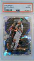 2021 Panini Prizm Ice Luka Doncic #223 PSA 10