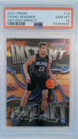 2021 Panini Prizm Instant Impact Franz Wagner #13 PSA 10