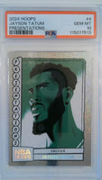 2024 Panini Hoops Presentations Jayson Tatum #4 PSA 10