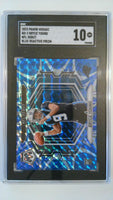 2023 Panini Mosaic Blue Reactive Prizm NFL Debut Bryce Young #ND-2 RC SGC 10