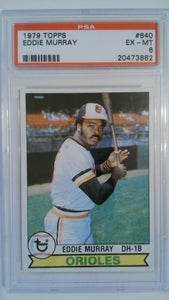 1979 Topps Eddie Murray #840 PSA 6