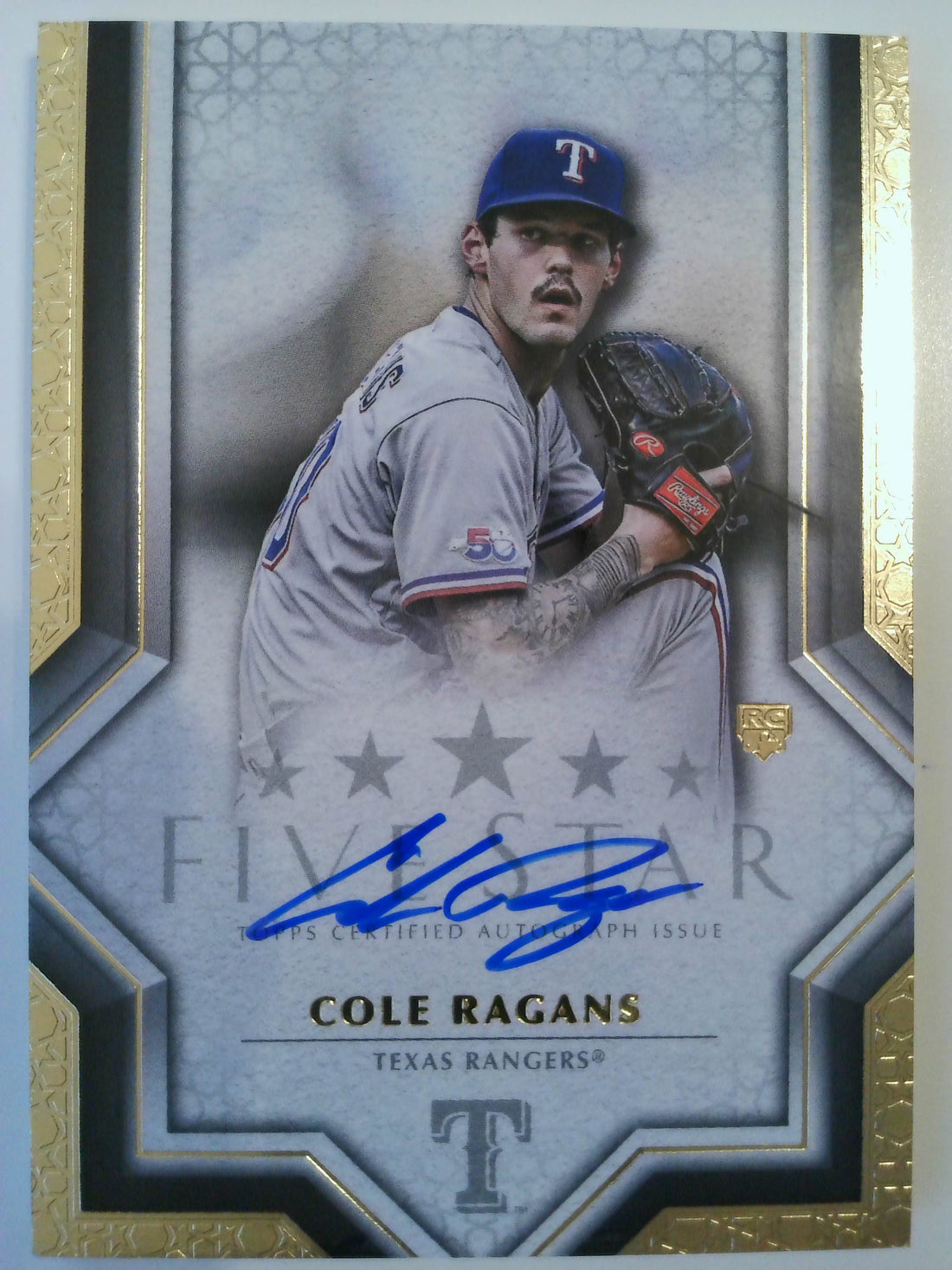 2023 Topps Five Star Autograph Cole Ragans #FSA-CRA RC