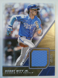 2026 Topps Series 1 Major League Materials Relics Bobby Witt Jr. #MLM-BW