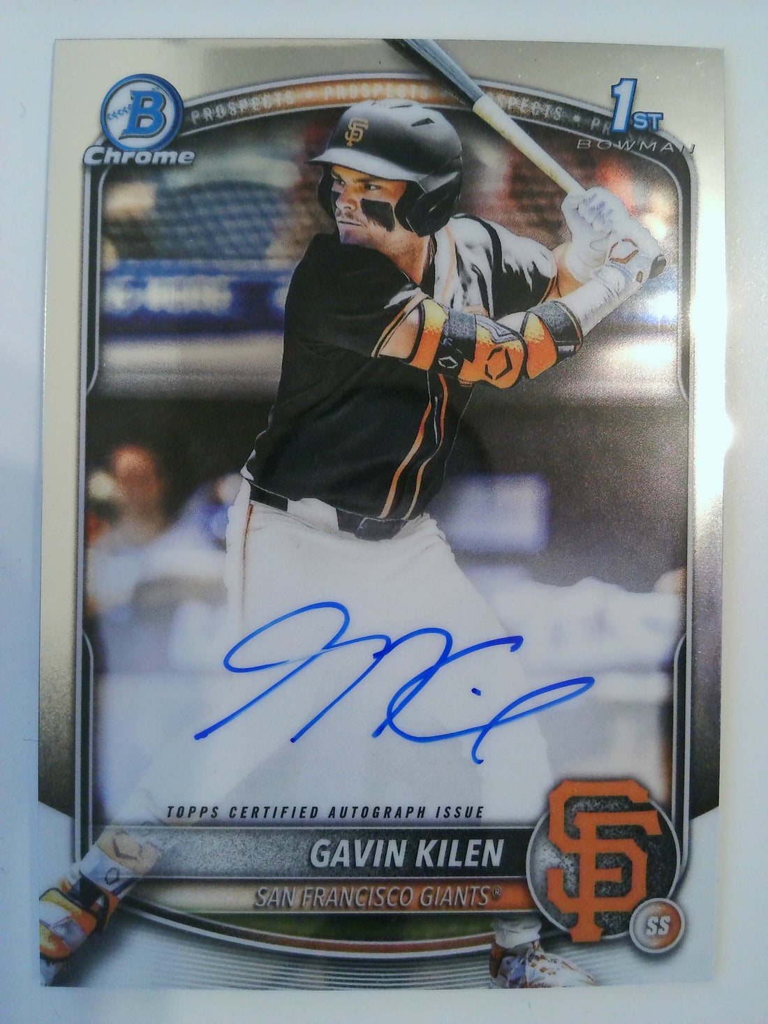 2025 Bowman Chrome Prospect Autograph Gavin Kilen #CPA-GK