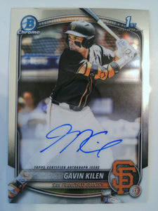 2025 Bowman Chrome Prospect Autograph Gavin Kilen #CPA-GK