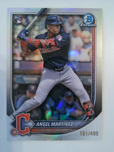 2025 Bowman Chrome Refractor 161/499 Angel Martinez #68 RC