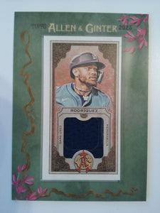 2025 Topps Allen & Ginter Mini Framed Relic Julio Rodriguez #MFR-JRO