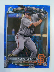 2025 Bowman Chrome Prospects Blue Wave Refractor 090/150 Robert Hipwell #BCP-238