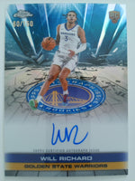 2025-26 Topps Chrome Sapphire Autograph Issue Rookies Blue Refractor 60/150 Will Richard #TAIR-WIR RC