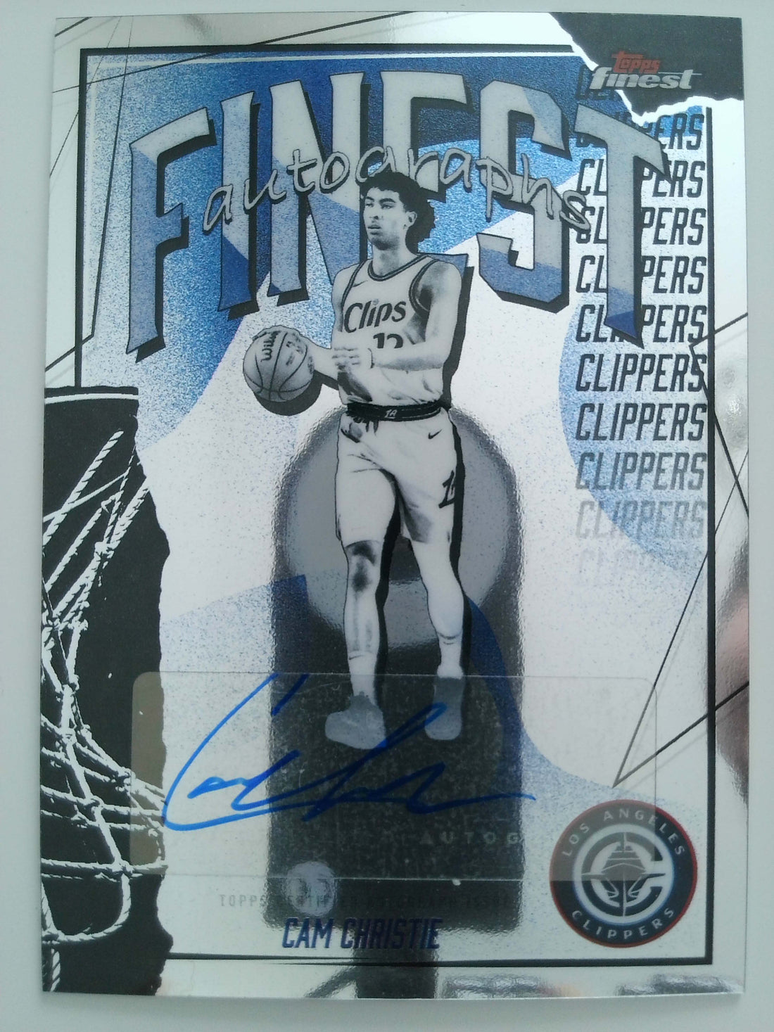 2025-26 Topps Finest Basketball Finest Autographs Cam Christie #FAU-CR