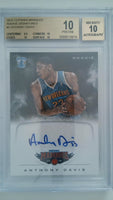 2012-13 Panini Marque Rookie Signatures Anthony Davis #2 RC BGS 10/10