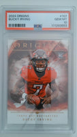 2024 Origins Bucky Irving #107 RC PSA 10