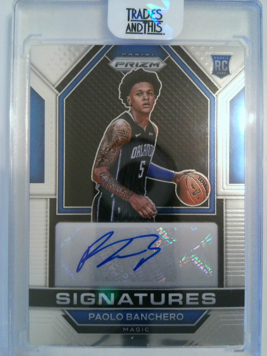 2022-23 Panini Prizm Rookie Signatures Paolo Banchero #RSI-PBN RC