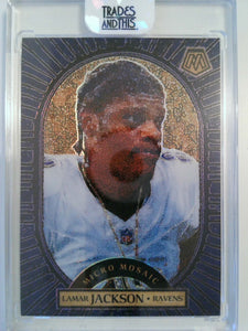 2025 Panini Mosaic Micro Mosaic Lamar Jackson #25