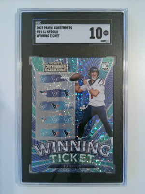2023 Panini Contenders Winning Ticket CJ Stroud #19 RC SGC 10