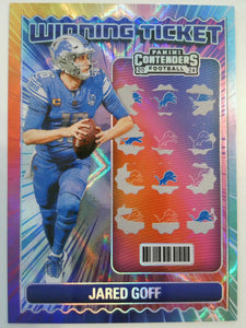 2024 Panini Contenders Winning Ticket Jared Goff #8