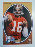 1991 Upper Deck Heroes Joe Montana #4