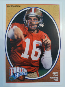 1991 Upper Deck Heroes Joe Montana #4