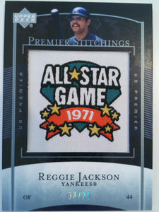 2007 Upper Deck Premier Stitchings 03/35 Reggie Jackson #PS-20