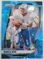 2024 Panini Prizm Blue Ice Prizm 08/99 Warren Moon #298